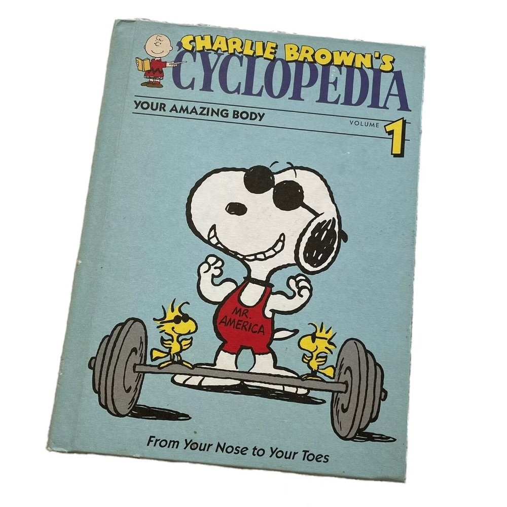Charlie Brown’s Cyclopedia Volume 1 Your Amazing Body 1990 Vintage Book